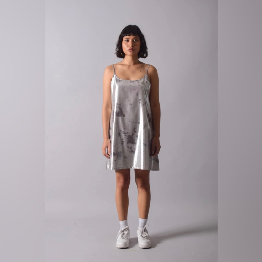 NorBlackNorWhite Shimma Slip Dress - Medium